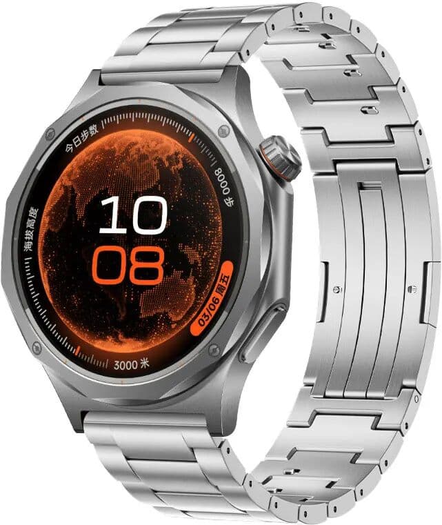ANGLANG 22mm Titanium Strap For Oppo Watch X3 X X2 4 Pro/S OnePlus Watch 4/46mm Bracelet For Huawei Watch Buds 2/GT Runner 2/Ultimate 2