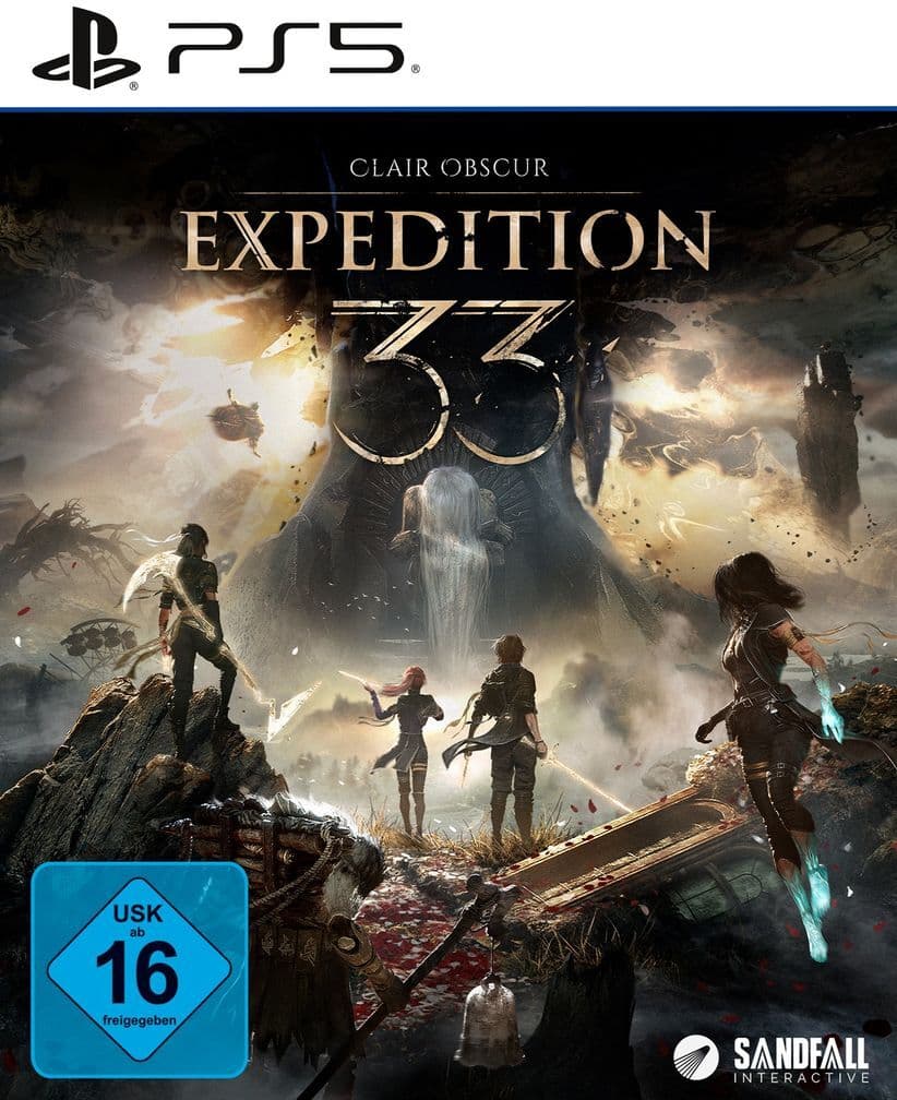 BANDAI Spielesoftware "Clair Obscur: Expedition 33", transparent (weiß, neutral), PlayStation 5, Spielesoftware, Spielesoftware
