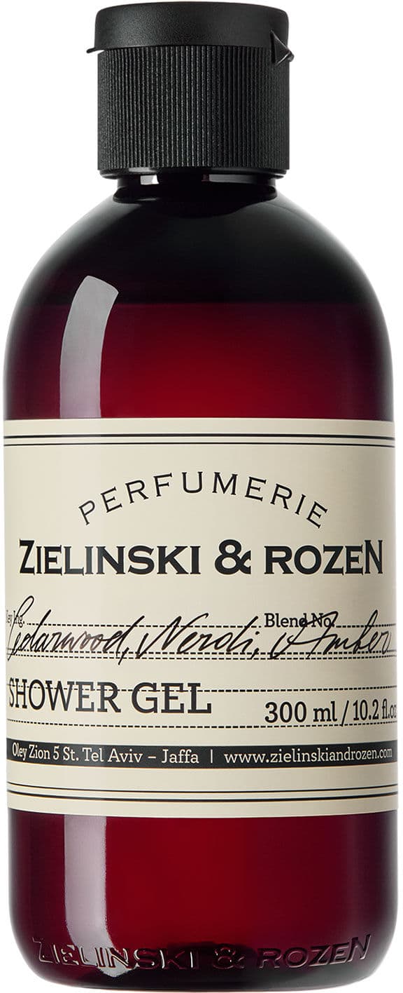 ZIELINSKI & ROZEN Cedarwood, Neroli, Amber Shower Gel 300ml