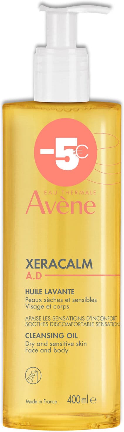 Avene Xeracalm A.D Huile Lavante Relipidante 400 ml -5 euros