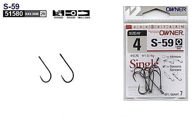 Owner S-59 Single Hook