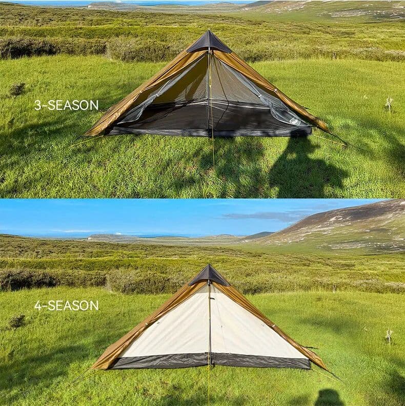 HIKEBURGER 3f UL Gear Inner for Lanshan Tent 3 Season 4 Season of Lanshan 2 Outdoor Camping Tent