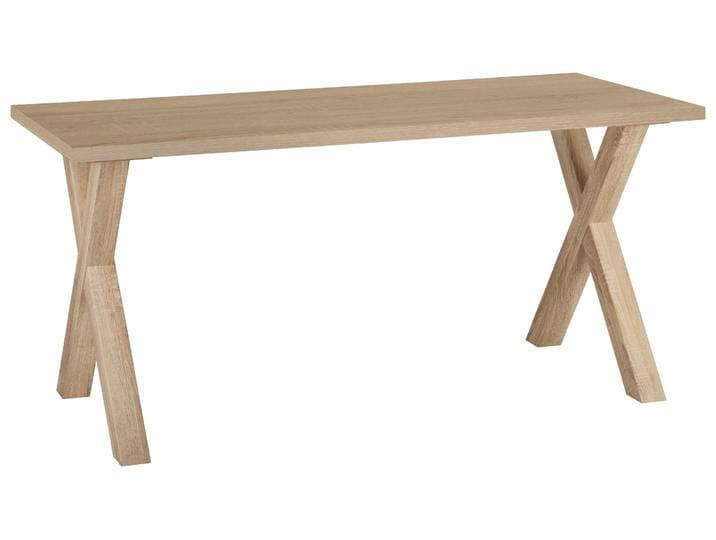 Schreibtisch MÄUSBACHER Mio , braun (eichefarben), B:160cm H:75cm T:70cm, Tische, Schreibtisch