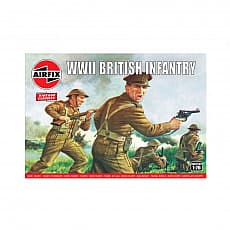 Airfix - WWII British Infantry N. Europe - Vintage Classics - 1:76 - 48 Teile 306277