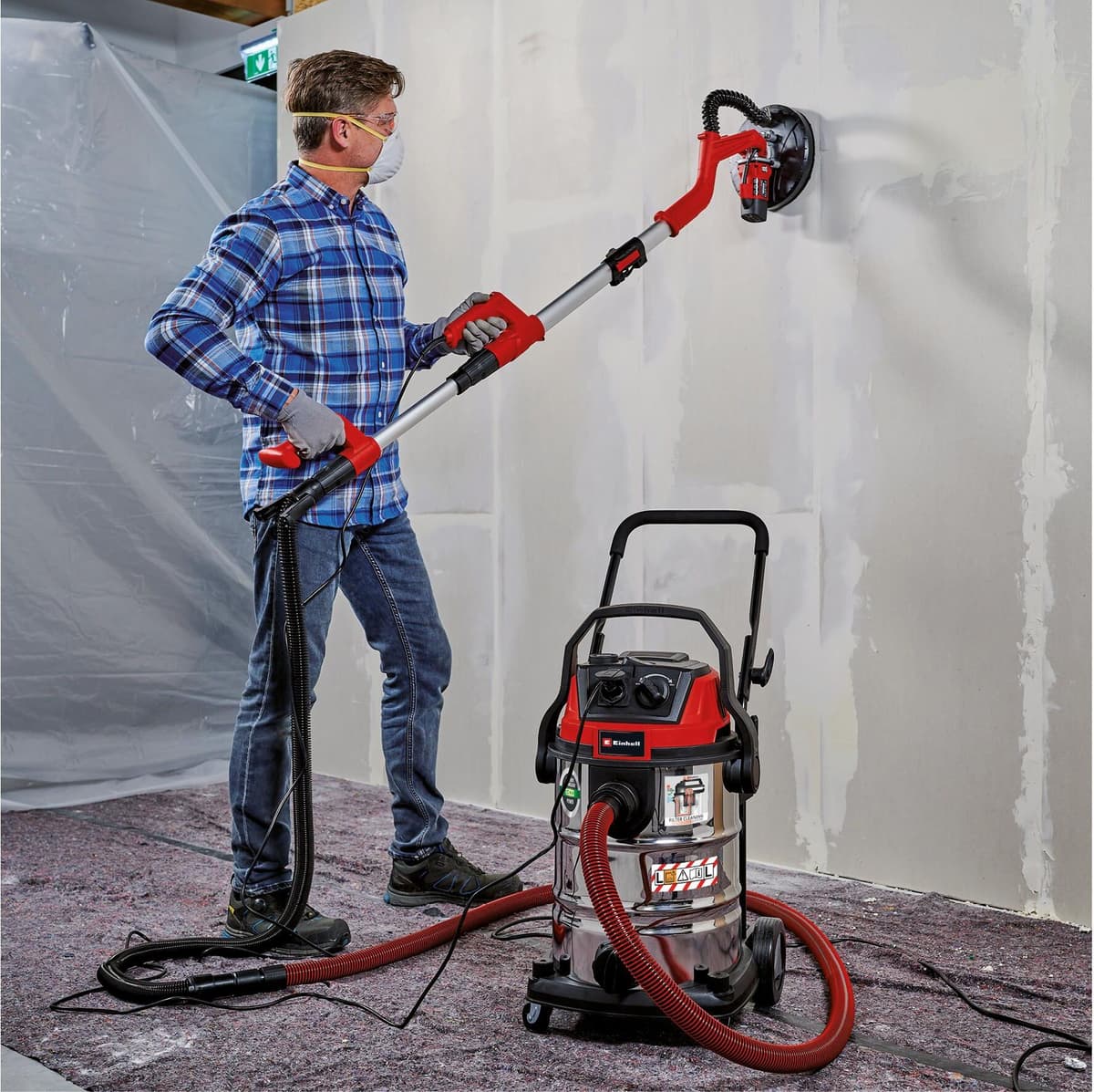 EINHELL Nass-Trocken-Sauger "TE-VC 2230 SACL EX CH", grau, Mehrzwecksauger, Nass-Trocken-Sauger grau Einheitsgröße