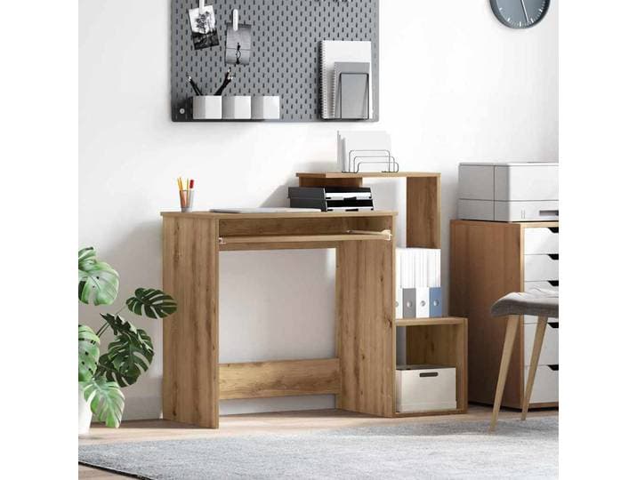 vidaXL Schreibtisch Artisan-Eiche 106 x 41 x 88.5 cm Holzwerkstoff