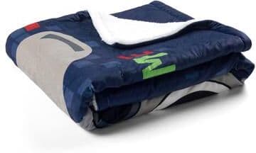 Lush Decor Video Games Sherpa Throw Single