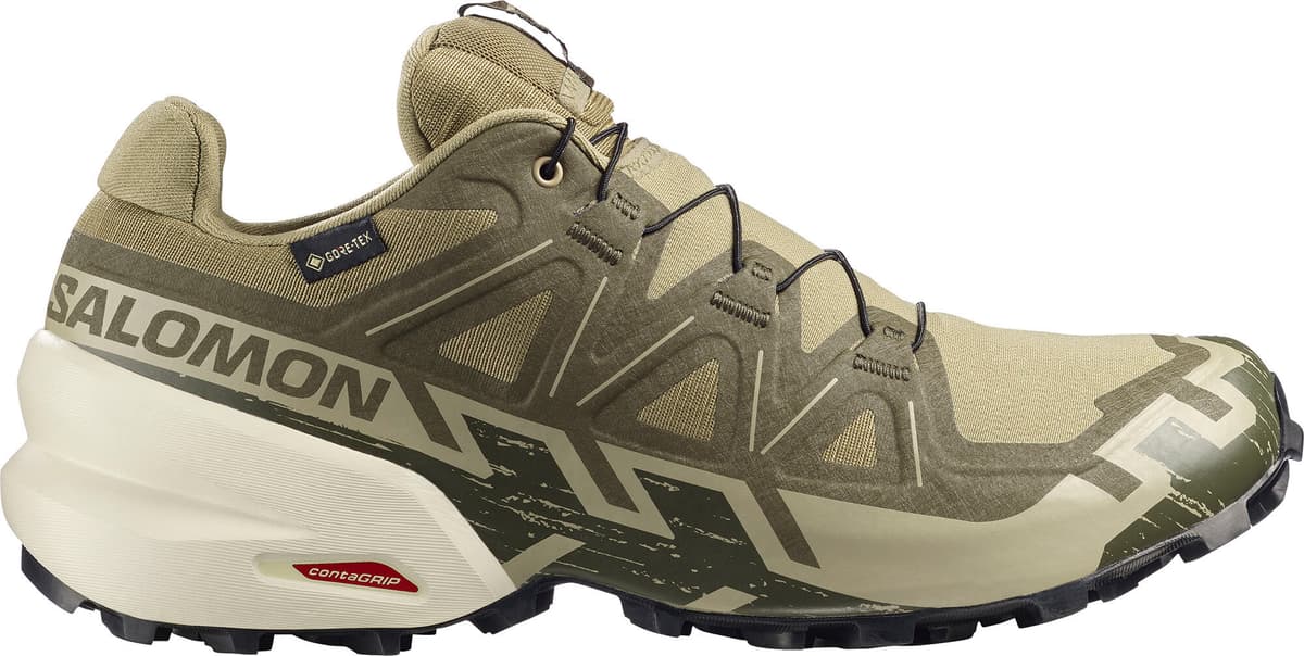 Salomon Men's Speedcross 6 GORE-TEX Aloe/Aspargus Green/Grape Leaf 44 ⅔
