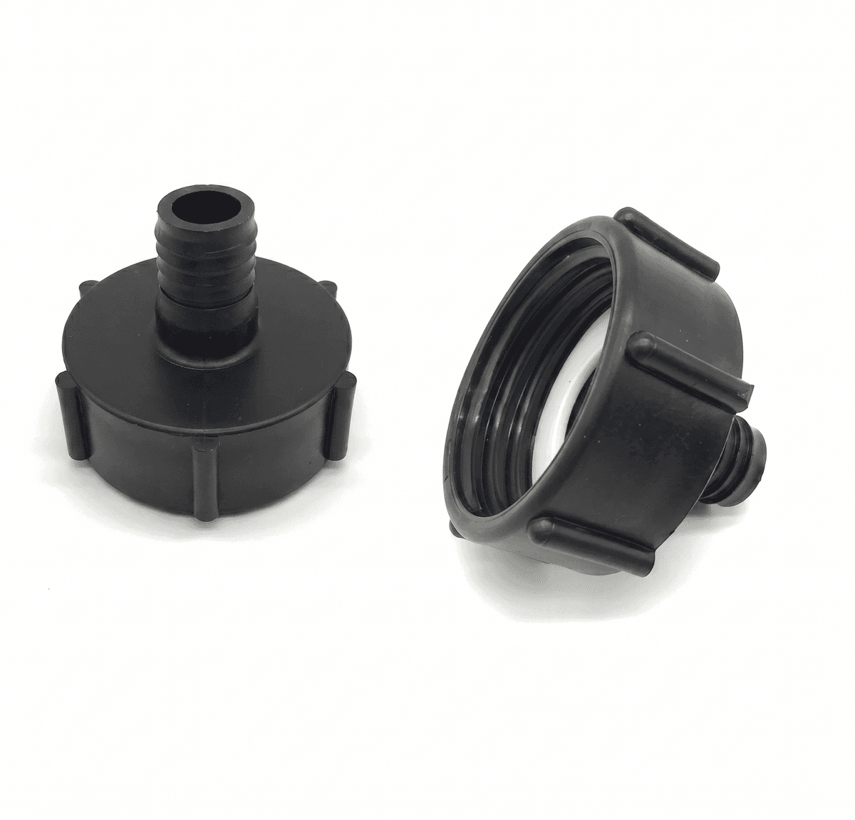 B2B Partner PP redukcja DN 50 mm/20 mm czarna - 3/4"