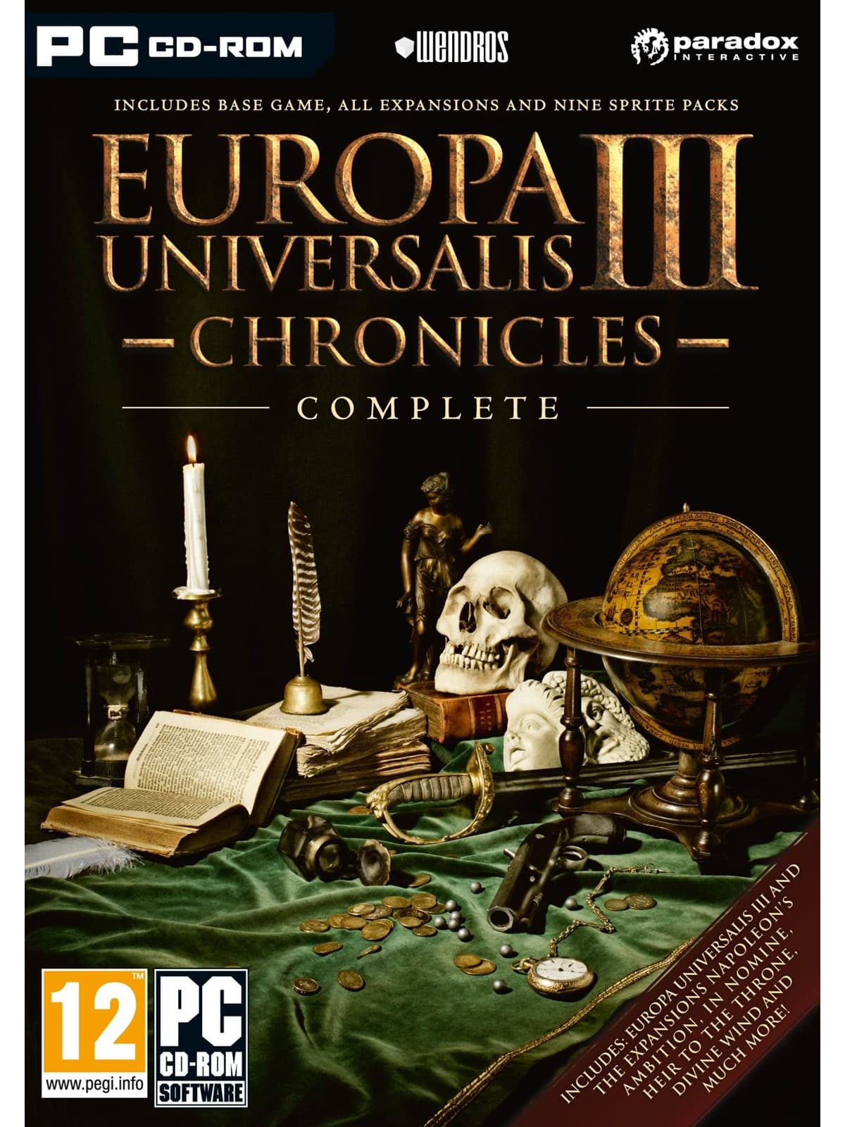 Europa Universalis III: Chronicles Complete - Windows - Strategie - PEGI 12