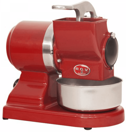 R.G.V. RGV Robusta - Elektro Tisch-Reibe Red - aus Aluminiumdruckguss - 450W