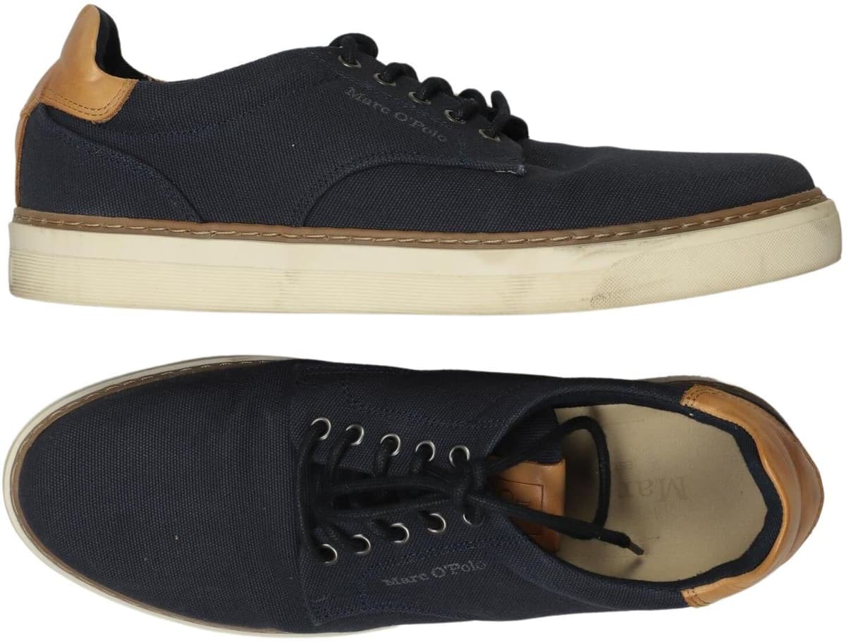 Marc O' Polo Sneaker, Marineblau, Gr. EU 43, kein / Etikett - Second Hand