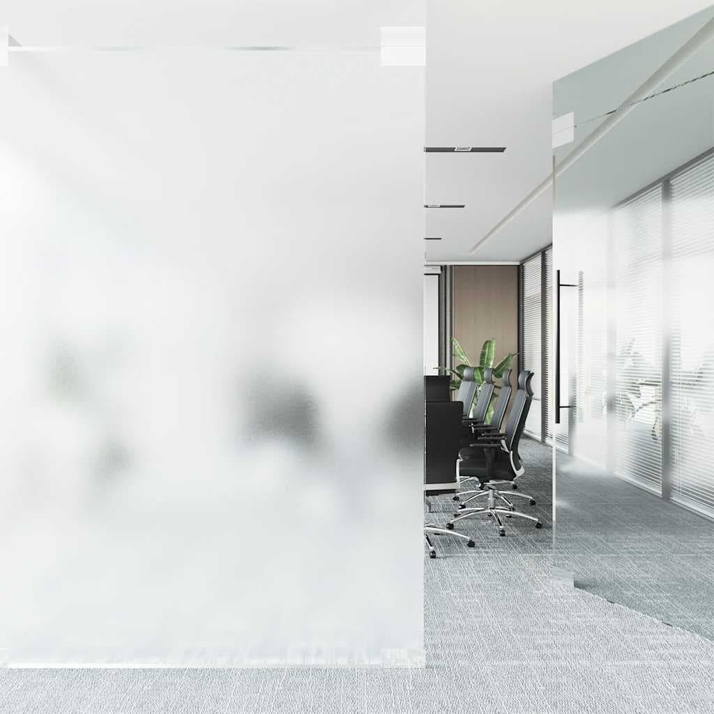 vidaXL Films pour fenêtre dépoli blanc PVC