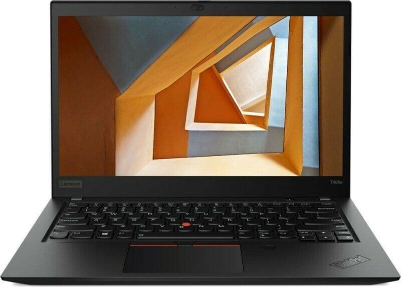 Lenovo ThinkPad T495s   Ryzen 5 Pro 3500U   14"   16 GB   256 GB SSD   Bakgrundsbelyst tangentbord   4G   svart   Win 11 Pro   DE
