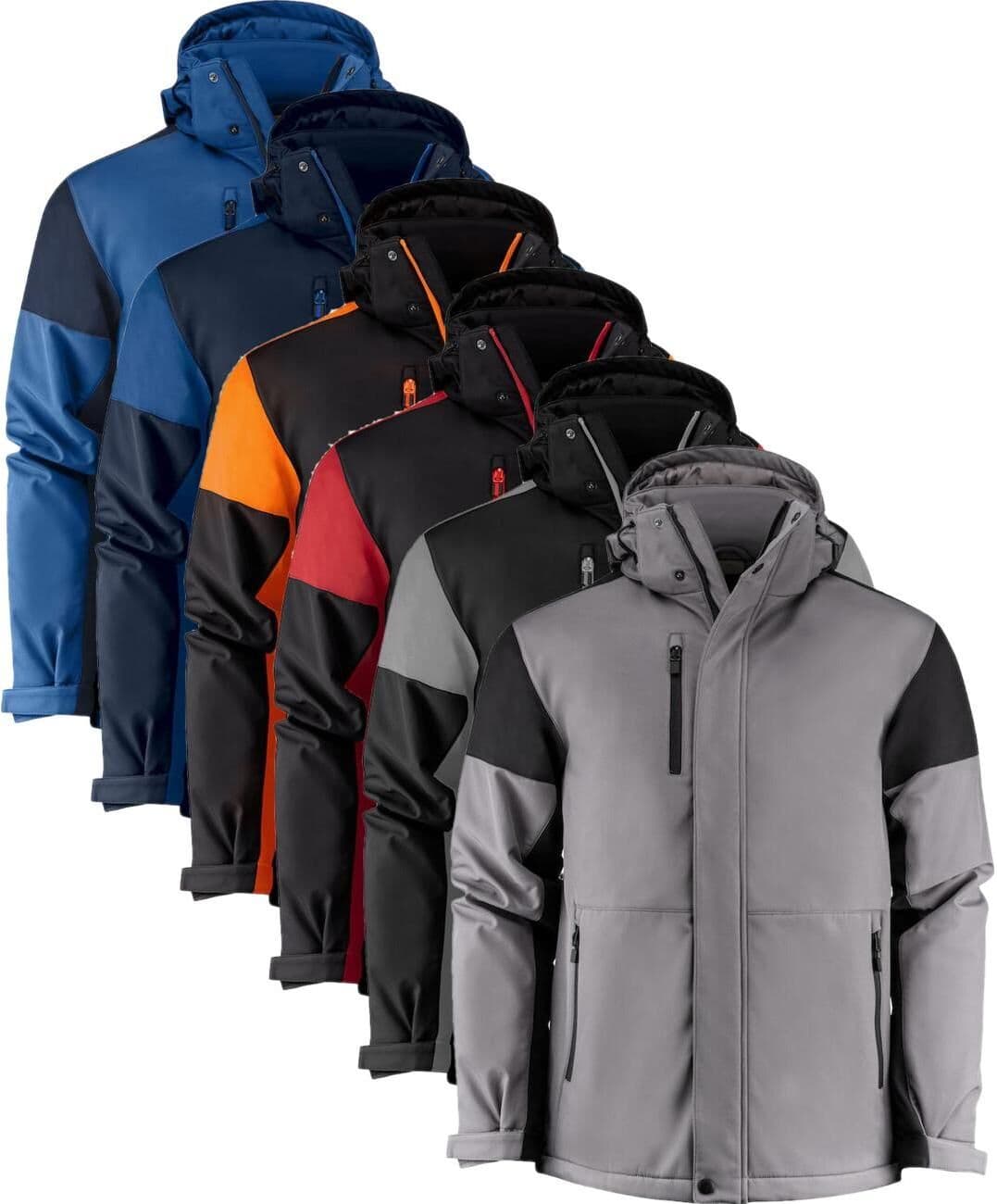 Printer Prime 2261071 Prime Polstret Softshell Herre Black/orange S
