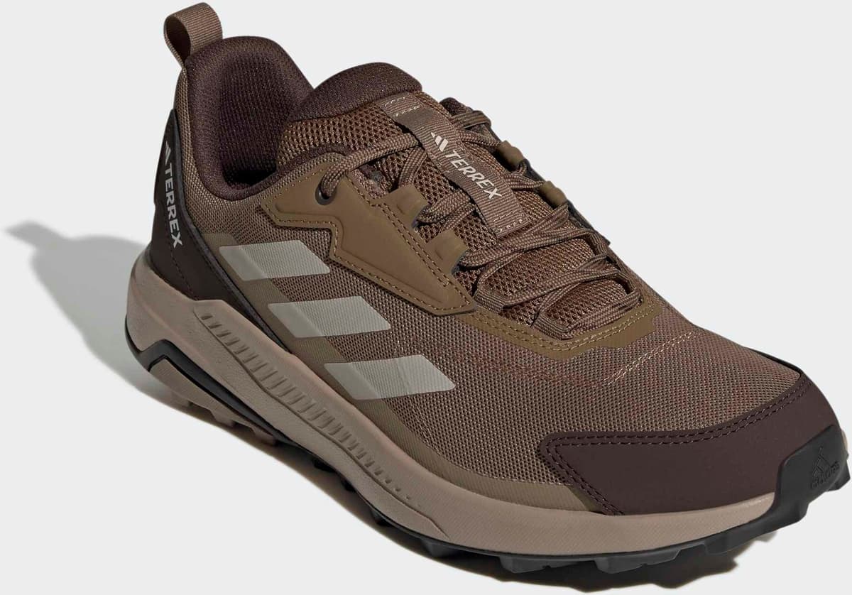 Wanderschuh ADIDAS TERREX "ANYLANDER", Herren, Gr. 47, braun (braun oxide, light braun, schwarz braun), Textil, Schuhe Wanderschuh braun oxide, light braun, schwarz braun 47