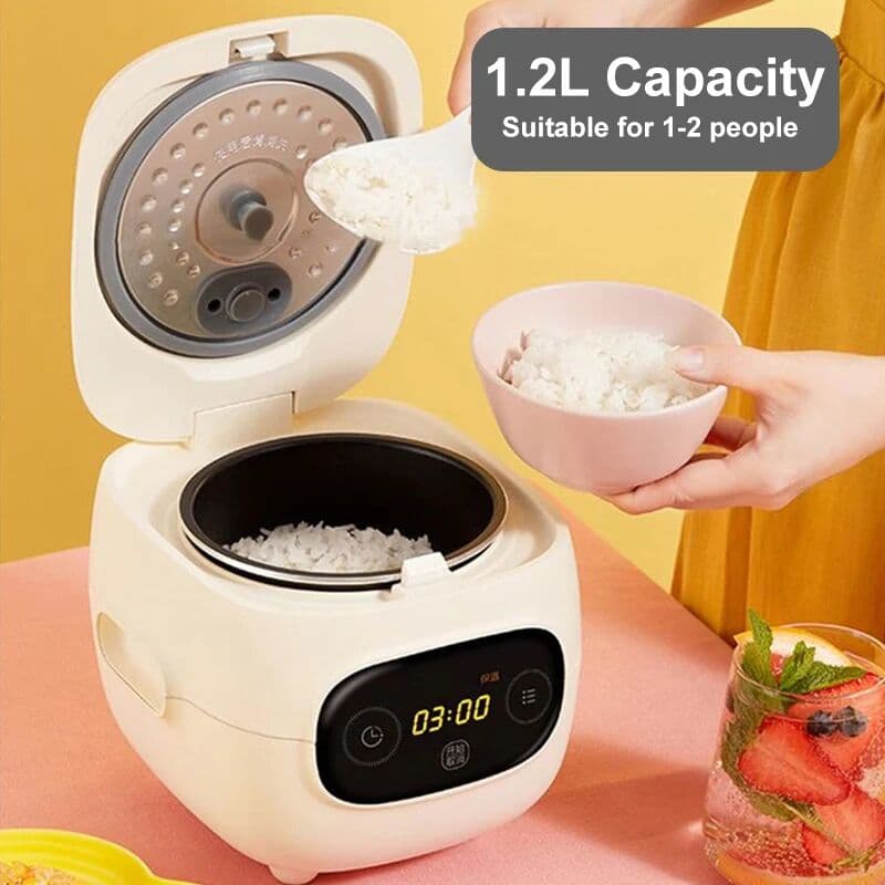 Midea Electric Rice Cooker Multifunctional 1.2L Mini Electric Cooker For Dormitory Office 220V Home Kitchen Appliances