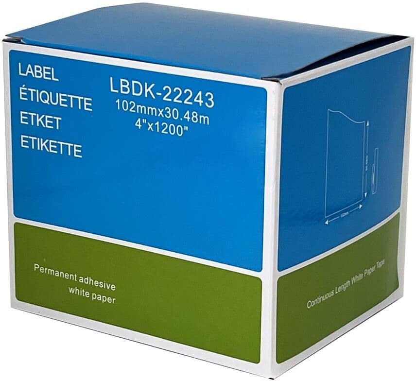 Molabel LBDK-22243 papírszalag (LBDK22243)