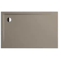 Kaldewei Superplan Duschwanne 384100012671 80x100x2,5cm, Secure Plus, warm grey60