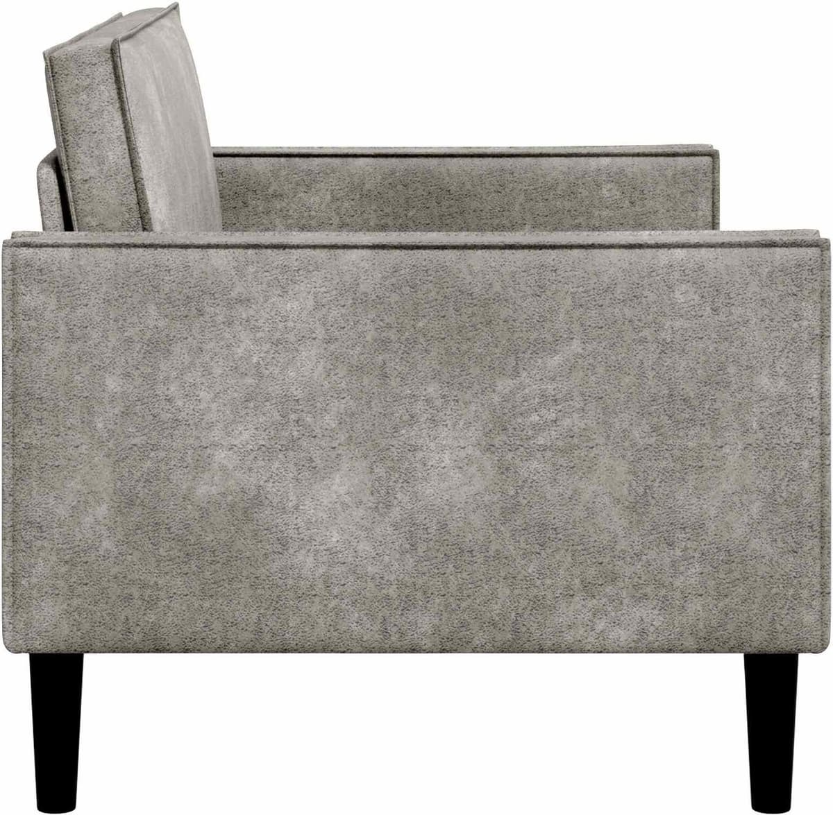 vidaXL Fauteuil XXL Gris clair Simili daim