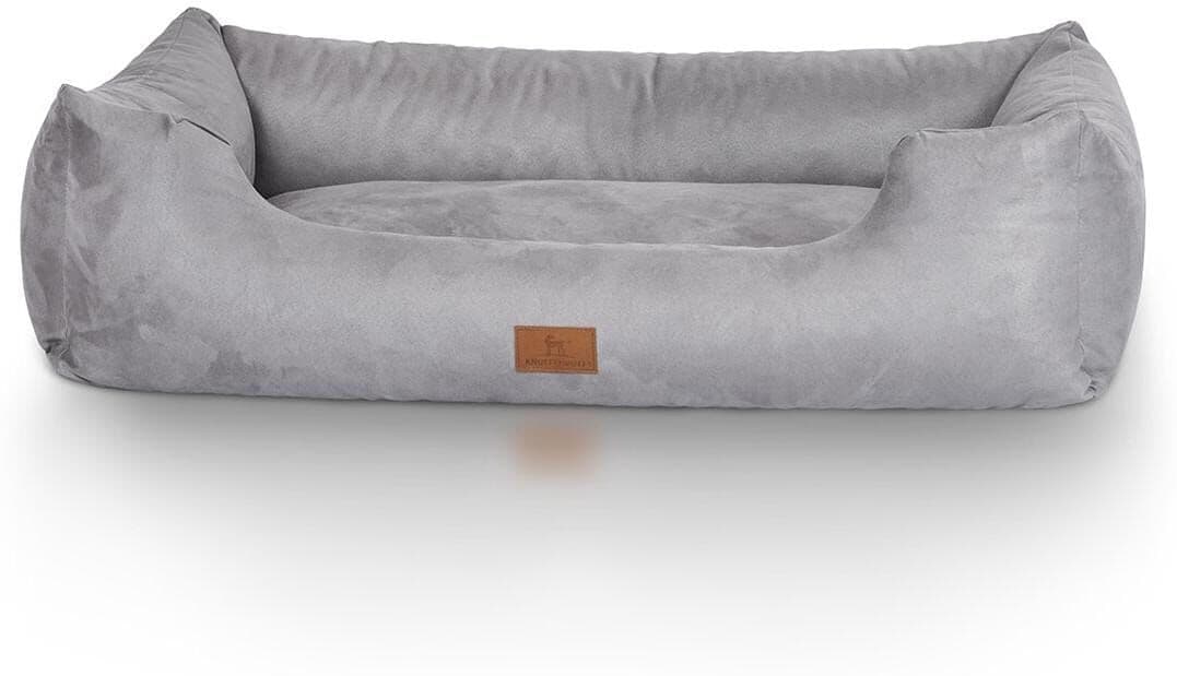 Tierbett KNUFFELWUFF "Bett Dreamline grau Gr.XL", grau, B/H/L: 75cm x 25cm x 105cm, Tierbetten, Tierbett grau B/H/L: 75cm x 25cm x 105cm