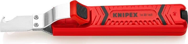 Knipex Περιστροφικός Απογυμνωτής Καλωδίων με Κόφτη και Μήκος 165mm 16 20 165 SB