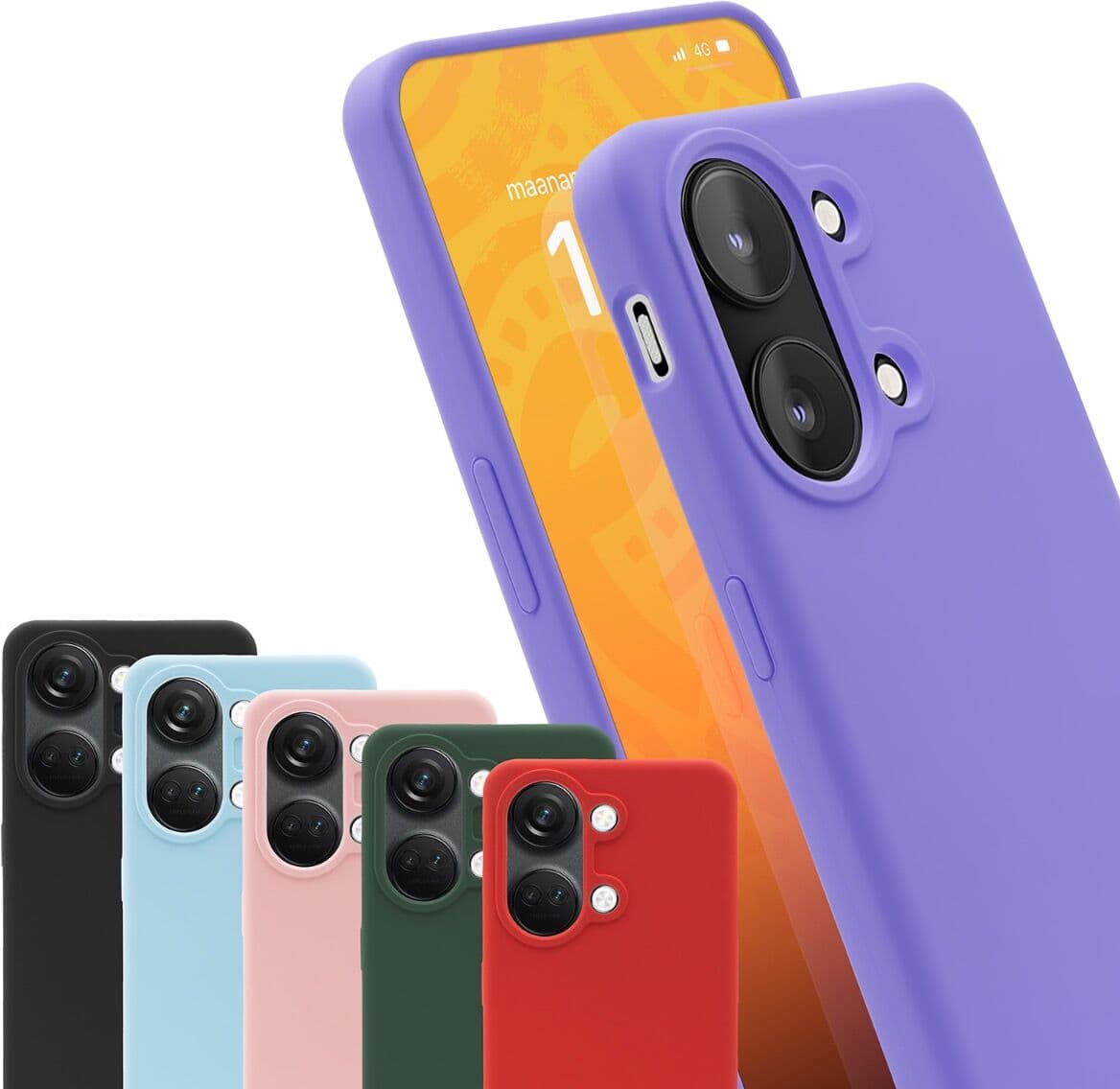 Honor 400 Lite 5G Hupsis Siloposki Suojakuori, Eri Väreissä