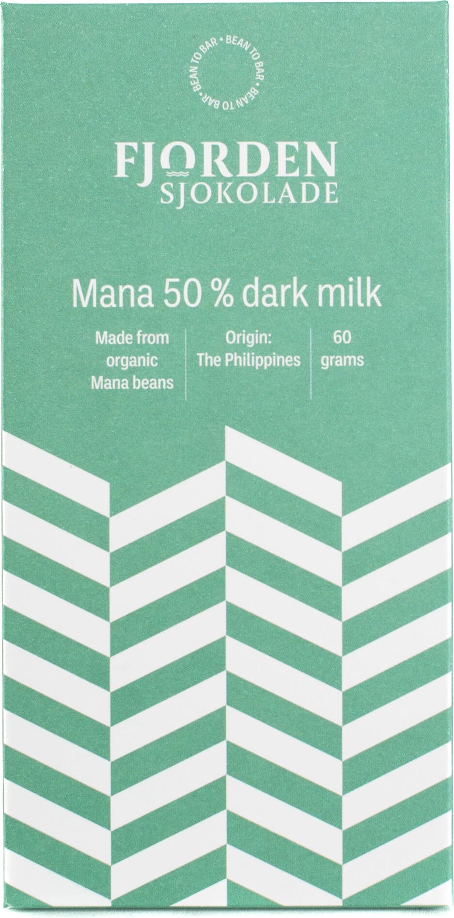 Kaffebox Fjorden Sjokolade Mana 50% Dark Milk