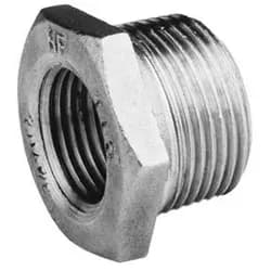 Edelstahl Reduzierstück V4A Gewindefitting AG/IG - 3" x 1 1/2"