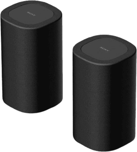 Altavoz estéreo - Sony BRAVIA Theatre Rear 8, 2 Altavoces Traseros Inalámbricos, 360 Spatial Sound Mapping, IMAX Enhanced, Fácil de usar, Negro, SARS8