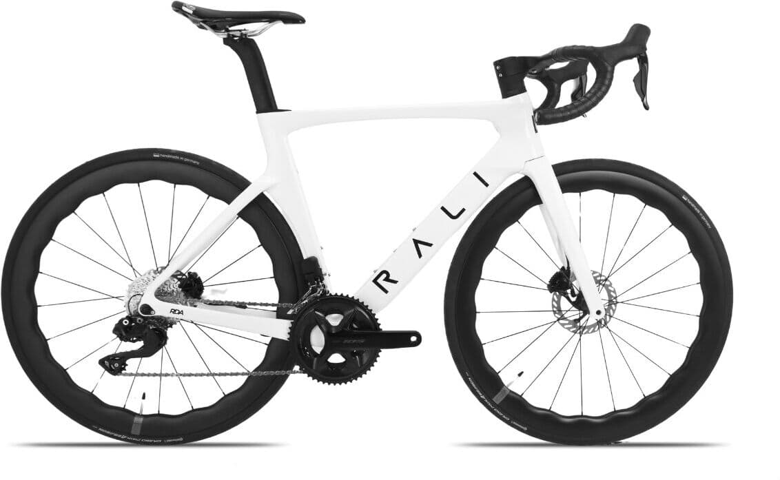 Rali BICICLETA CARRETERA UNISEX RDA 700 105 MECANICO RUEDA CARBONO .  Blanco