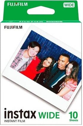 Fujifilm Papel Fotográfico Instax Wide   10 folhas