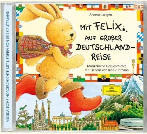 Annette Langen - Mit Felix auf großer Deutschlandreise (CD): Musikalische HörGeschichte mit Liedern von Iris Gruttmann - Preis vom 11.10.2026 03:10:56 h