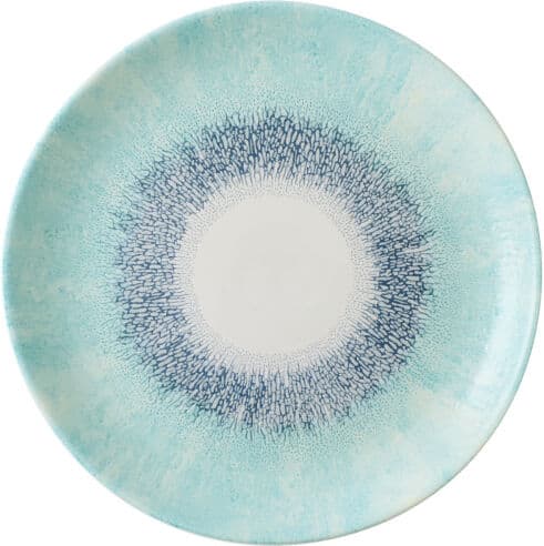 Churchill Piatto Piano 28,8 Cm Studio Prints Fusion Aquamarine