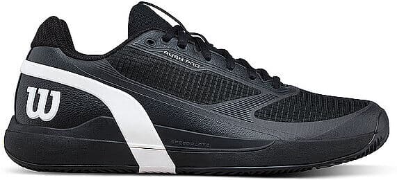 Wilson Herren Tennisschuhe Rush Pro 5 Clay schwarz   42 M