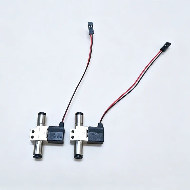 YUENHOANG 2PCS DIY Turbojet Engine GR180 DC 6V Electromagnetic Connector Ignition/Oil Connecting Brake 1000ml/min Engine Solenoid Piston