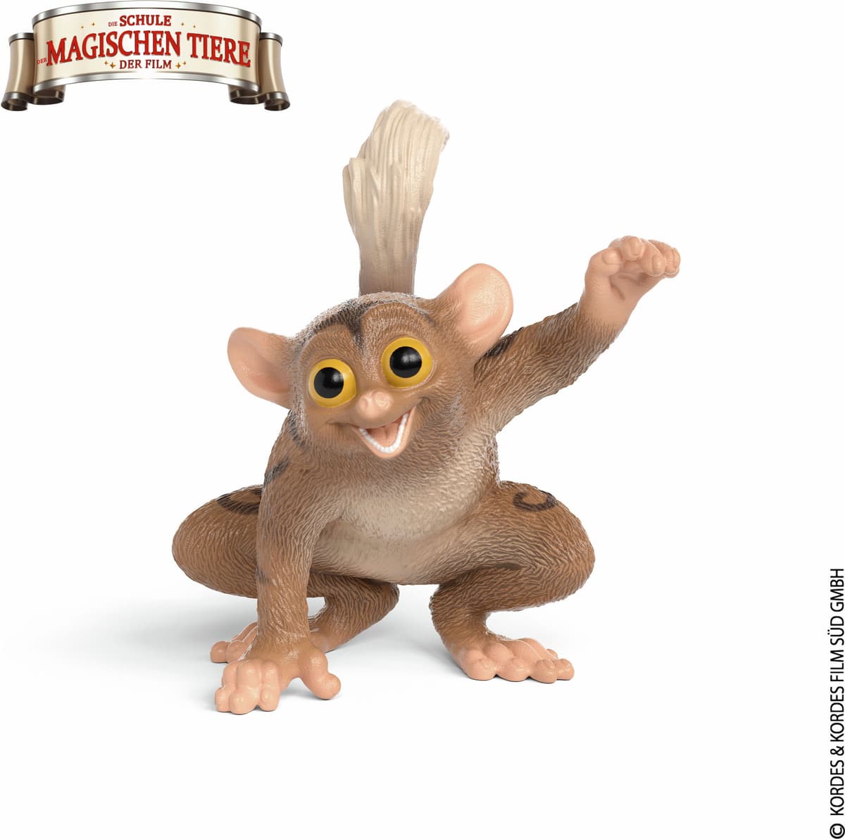Spielfigur SCHLEICH "Die Schule der magischen Tiere, Koboldmaki (14952)", braun (bunt), Spielfiguren, Kinder, Kunststoff, Spielfigur