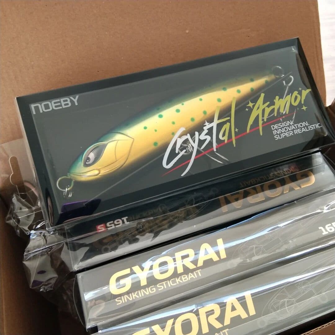Noeby-Stickbait Fishing Lure, Sinking Pencil Wobbler, Reinforced Artificial Hard Bait, Sea Tuna GT Fishing Lures, 165mm, 105g