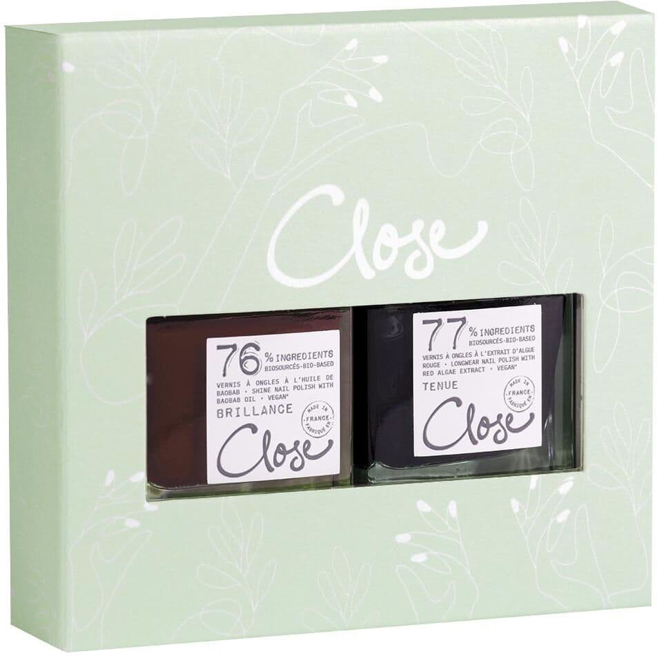 CLOSE Coffret 2 vernis - les foncées
