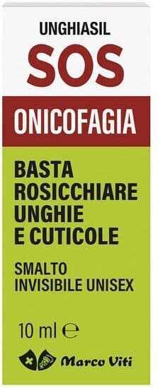 Marco Viti Unghiasil SOS Onicofagia Smalto Invisibile 10 ml