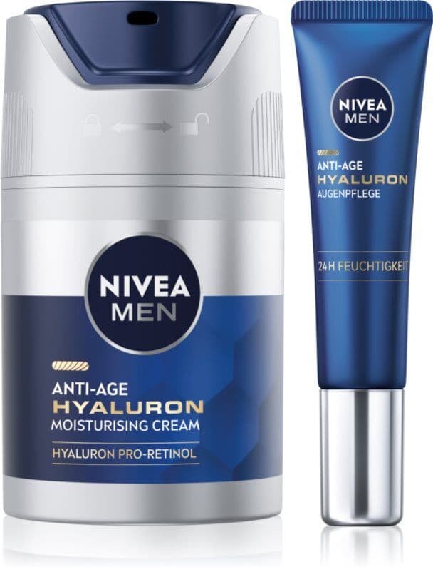 NIVEA MEN Hyaluron ensemble pour une peau hydratée et raffermie