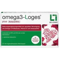 omega 3-Loges plus Astaxanthin 60 St Kapseln