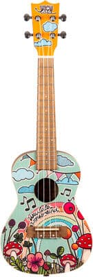 Flight AUC-33 Wonderland Concert Ukul Wonderland Design