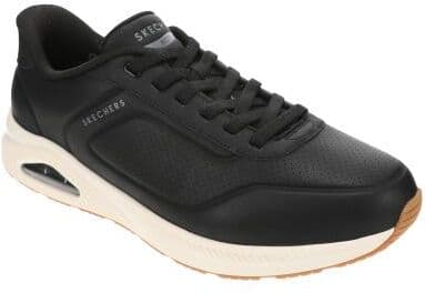 Skechers Street Slip-ins: Arch Fit Uno 183443 (Men's) Athletic in Black/White, Size 8 M, Synthetic