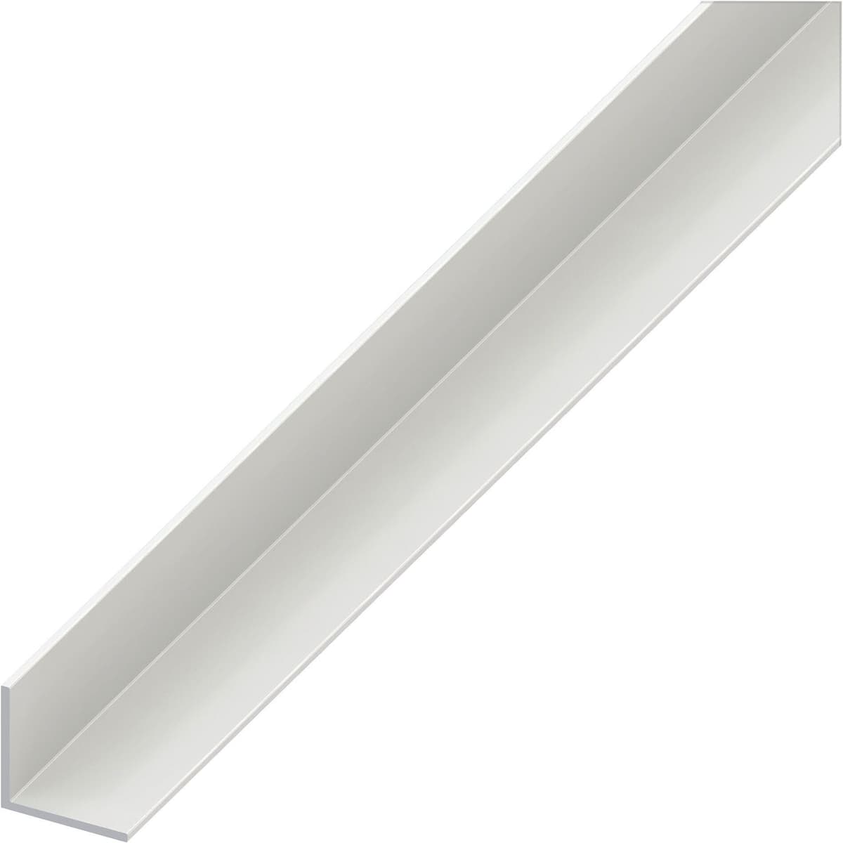 Alfer Aluminium ANGOLARE PVC 50x50x1,2 mm 1 m BIANCO