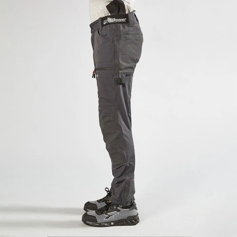 U-power Pantalones De Trabajo Harmony Asphalt Grey M