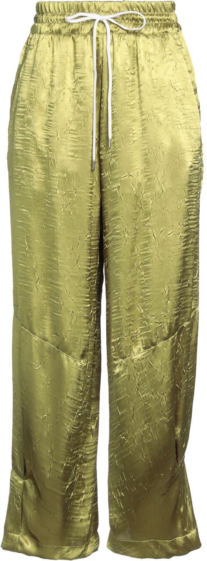 High Pantalones Mujer Verde lima 34,36,38,40 Mujer
