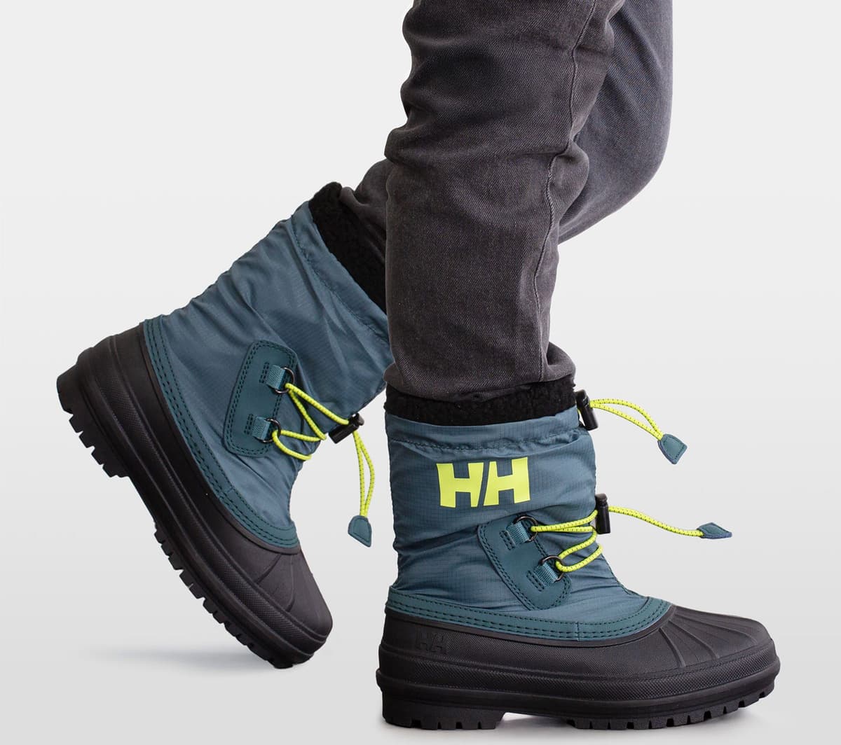Helly Hansen Kids' Varanger Insulated Boots - Green - Y3
