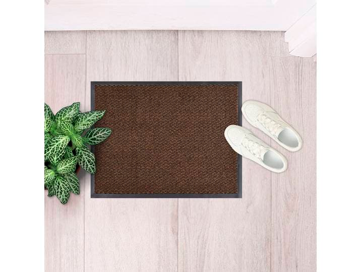 Fußmatte ANDIAMO Easy , braun, B:90cm H:5mm L:300cm, Kunstfaser, Teppiche, Fußmatte, Schmutzfangmatte, rutschhemmend, Innen- und überdachten Außenbereich