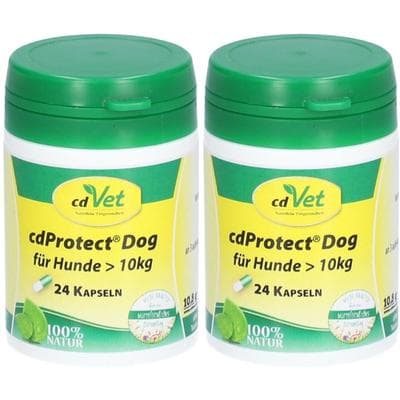 Cdprotect Dog über 10 kg Kapseln 2x 2x24 St
